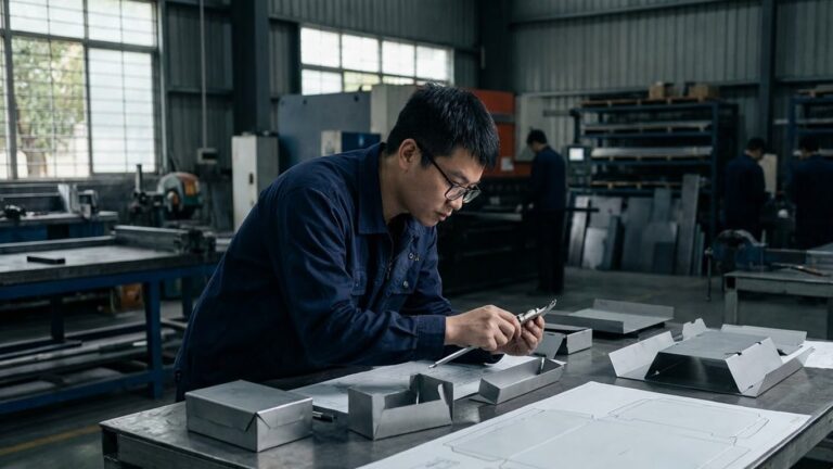 Hình minh hoạ: Thiết kế kim loại tấm trong SOLIDWORKS: Từ mô hình đến bản trải