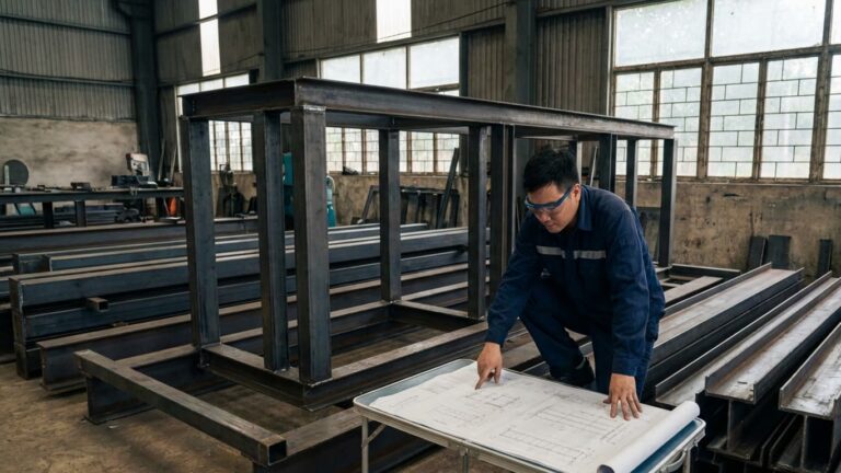 Hình minh hoạ: Weldments trong SOLIDWORKS: Thiết kế khung kết cấu chính xác