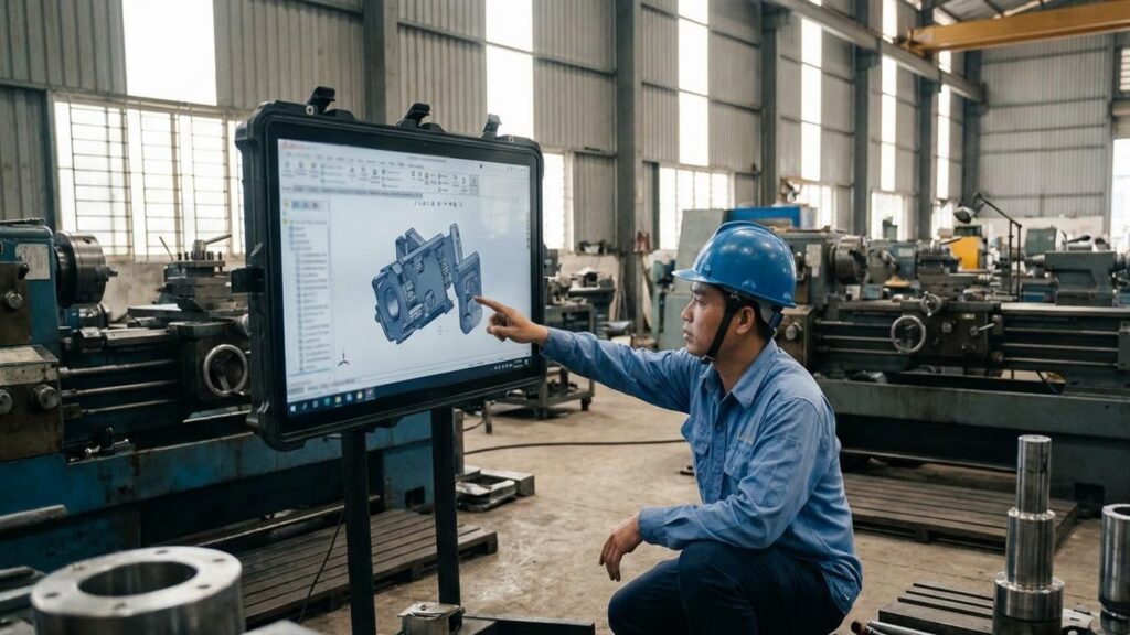 Hình minh hoạ: SOLIDWORKS MBD: Dùng PMI 3D thay thế bản vẽ 2D khi nào?