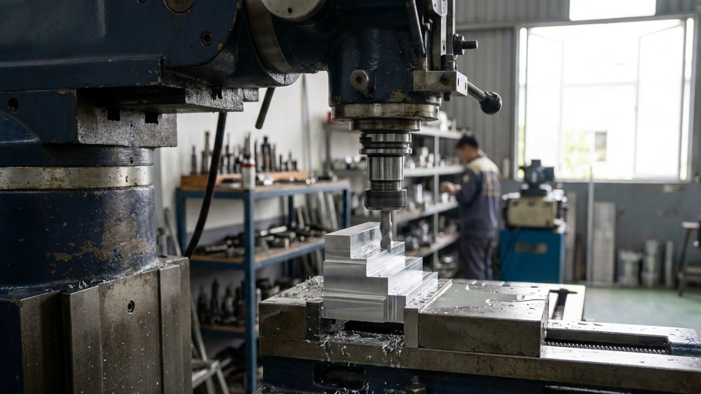 Hình minh hoạ: Phay 2.5D trong SolidCAM: Quy trình lập trình từ bản vẽ đến G-code