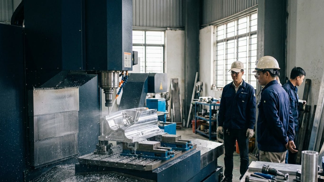Hình minh hoạ: Gia công 5 trục đồng thời trong SolidCAM: Điều kiện triển khai