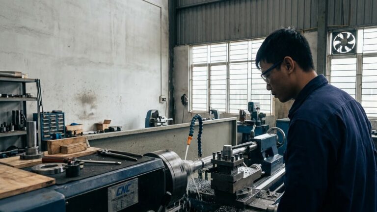 Hình minh hoạ: Tiện CNC trong SolidCAM: Tổ chức nguyên công và kiểm soát dao