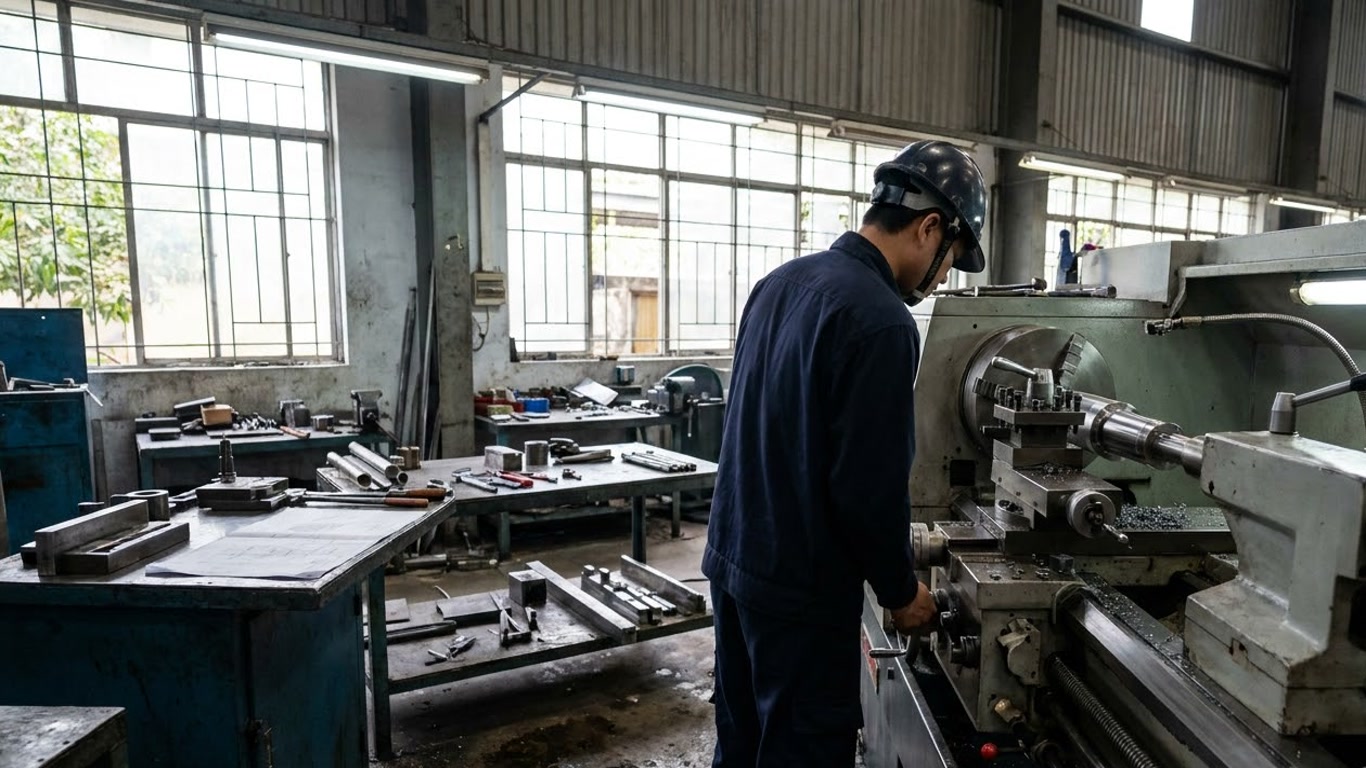 Hình minh hoạ: Tiện CNC trong SolidCAM: Tổ chức nguyên công và kiểm soát dao