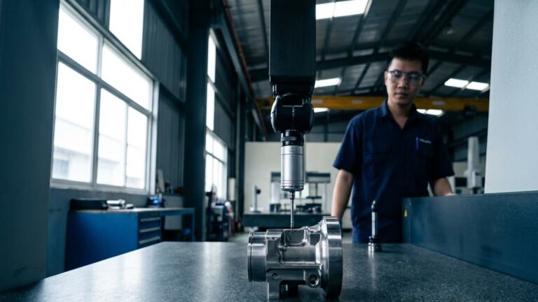 Hình minh hoạ: Đo kiểm bằng Probe trong SolidCAM: Khép kín quy trình trên máy CNC