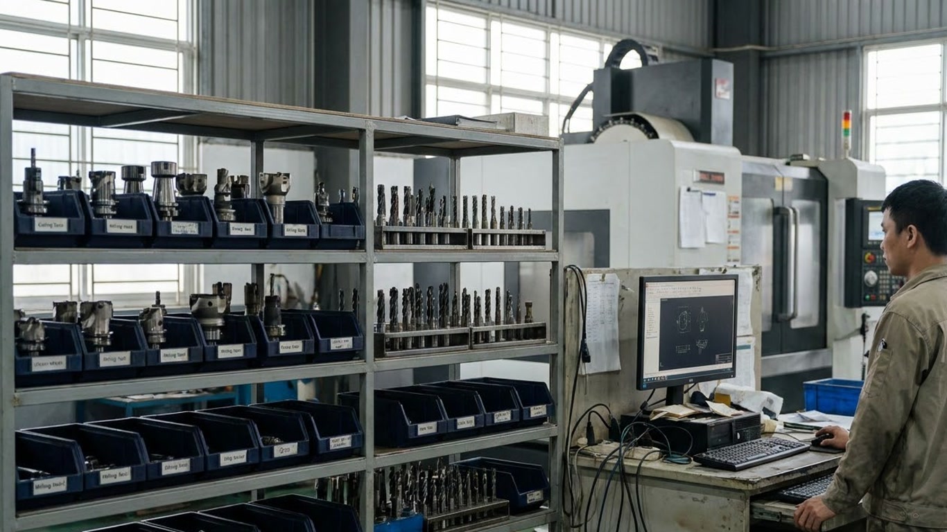 Hình minh hoạ: Quản lý thư viện dao trong SolidCAM: Chuẩn hóa dữ liệu cắt