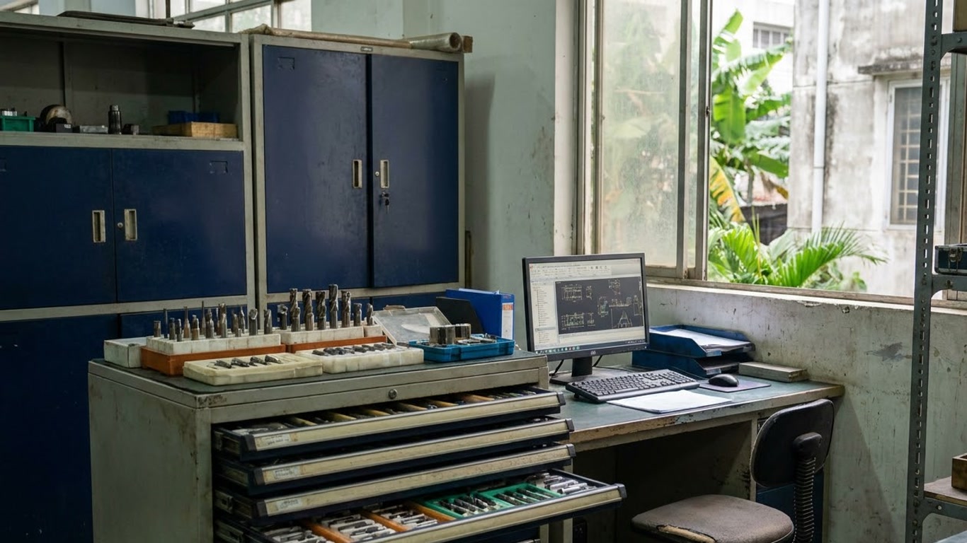 Hình minh hoạ: Quản lý thư viện dao trong SolidCAM: Chuẩn hóa dữ liệu cắt