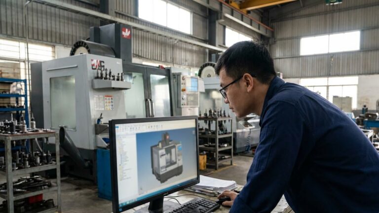 Hình minh hoạ: Mô phỏng va chạm trong SolidCAM: Kiểm tra trước khi chạy máy