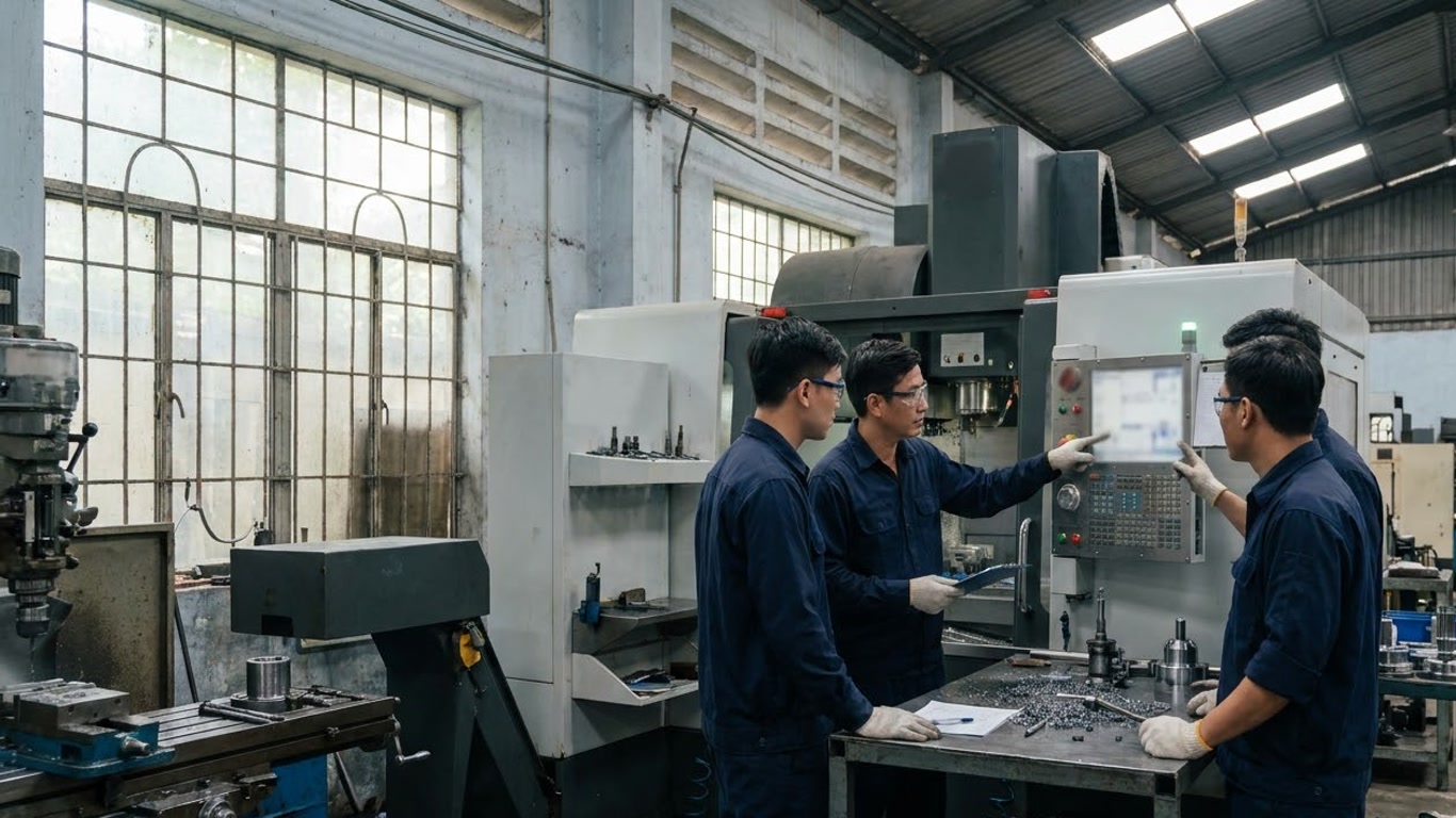 Hình minh hoạ: Lộ trình triển khai SolidCAM cho doanh nghiệp cơ khí