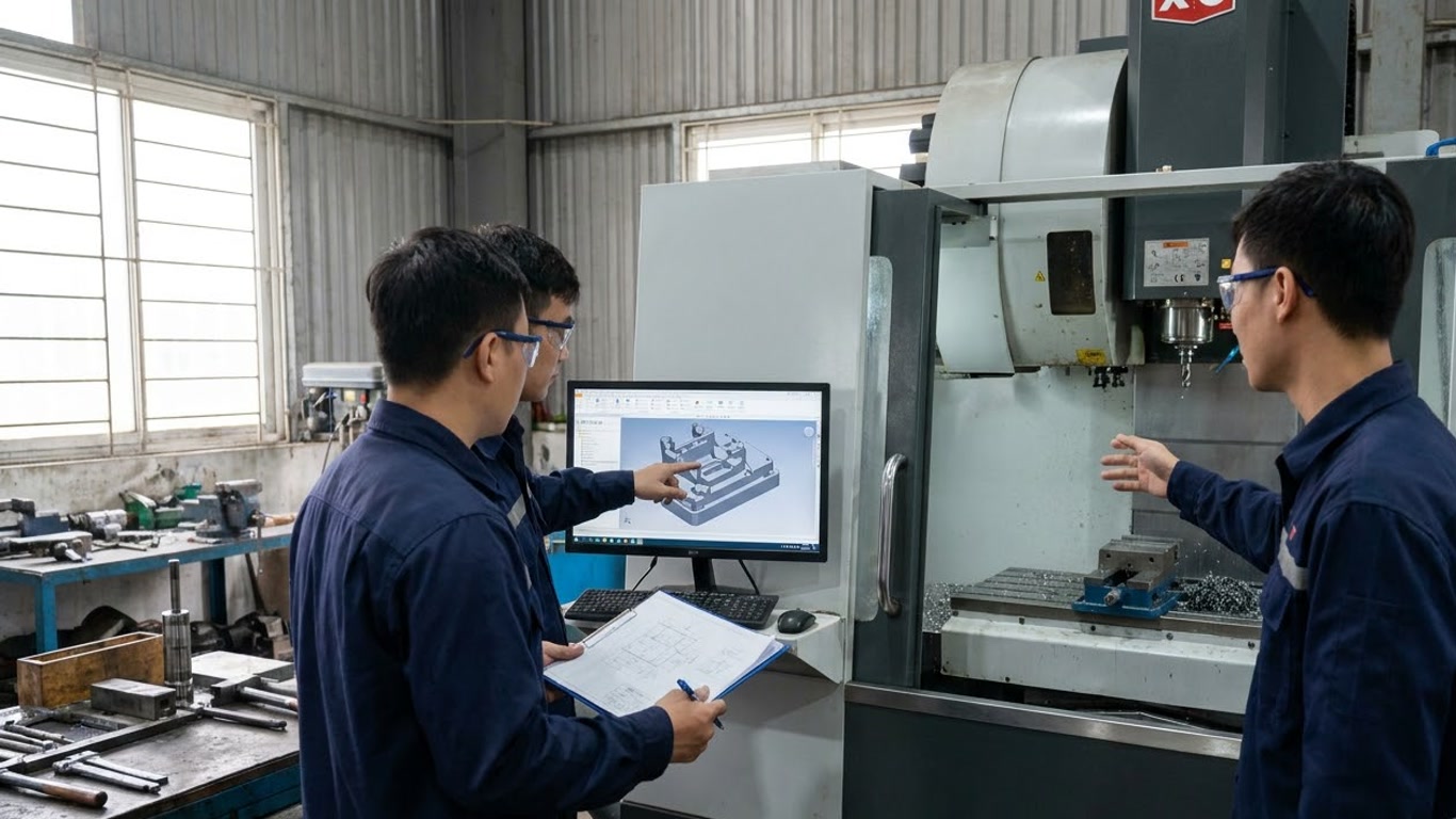 Hình minh hoạ: Lộ trình triển khai SolidCAM cho doanh nghiệp cơ khí